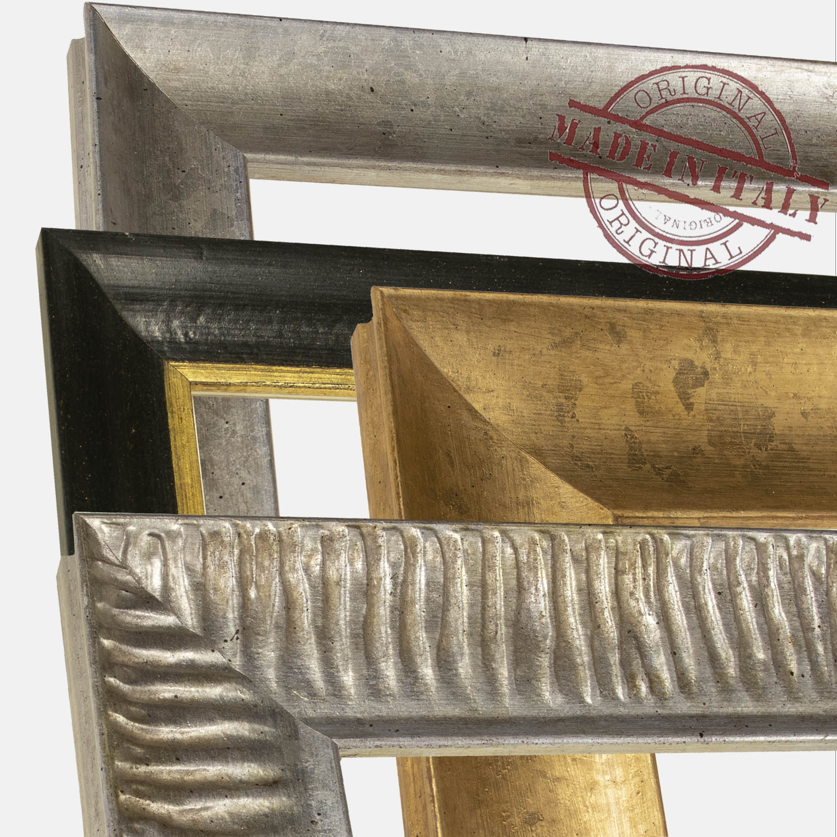 Aste per cornici in legno in stile moderno di design – Lombarda cornici  s.n.c.