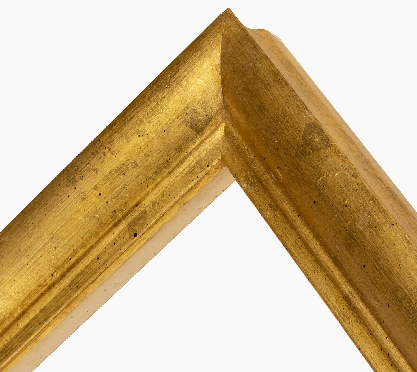 227.010 cadre en bois à la feuille d'or mesure de profil 45x45 mm Lombarda cornici