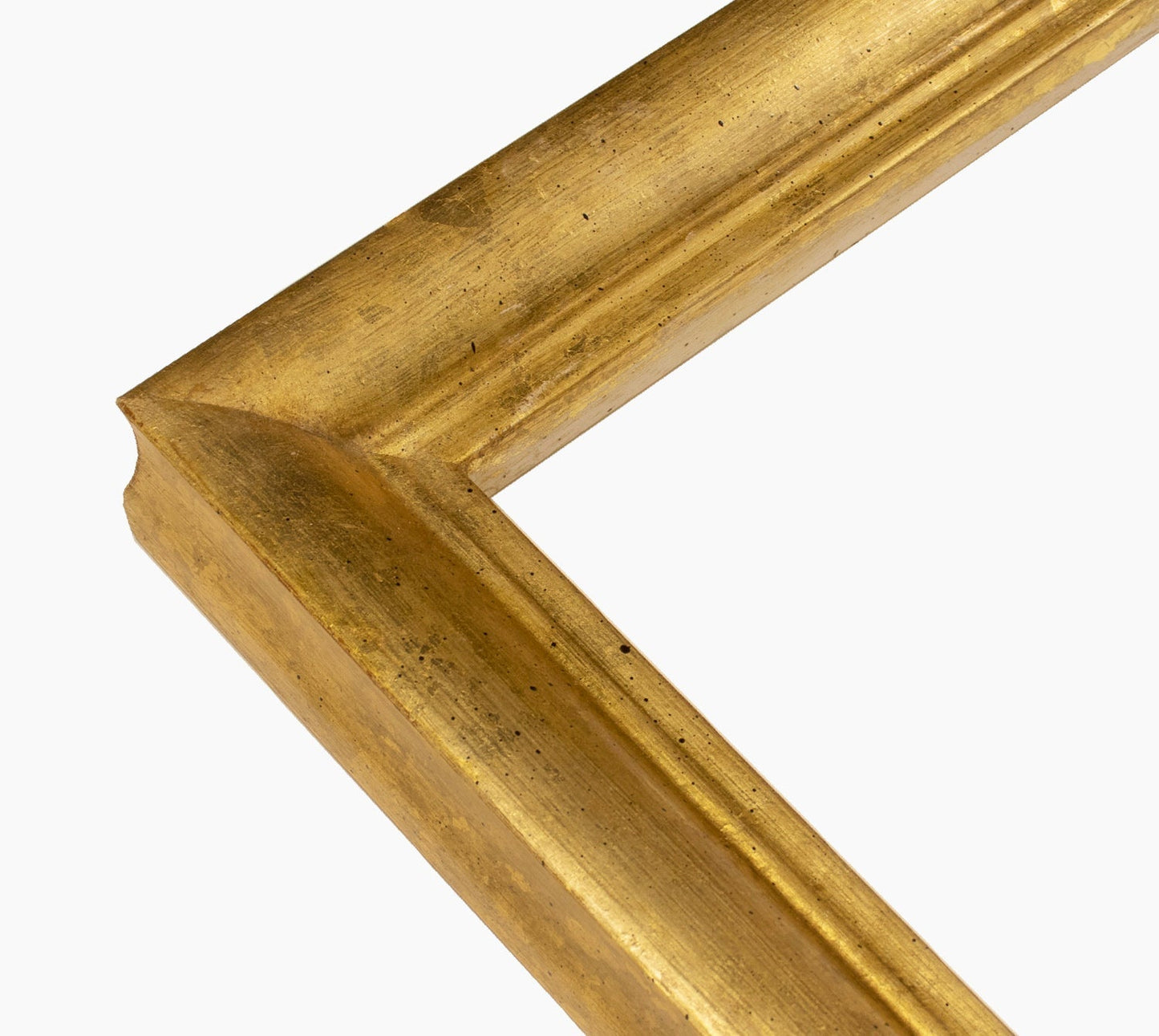 227.010 cadre en bois à la feuille d'or mesure de profil 45x45 mm Lombarda cornici