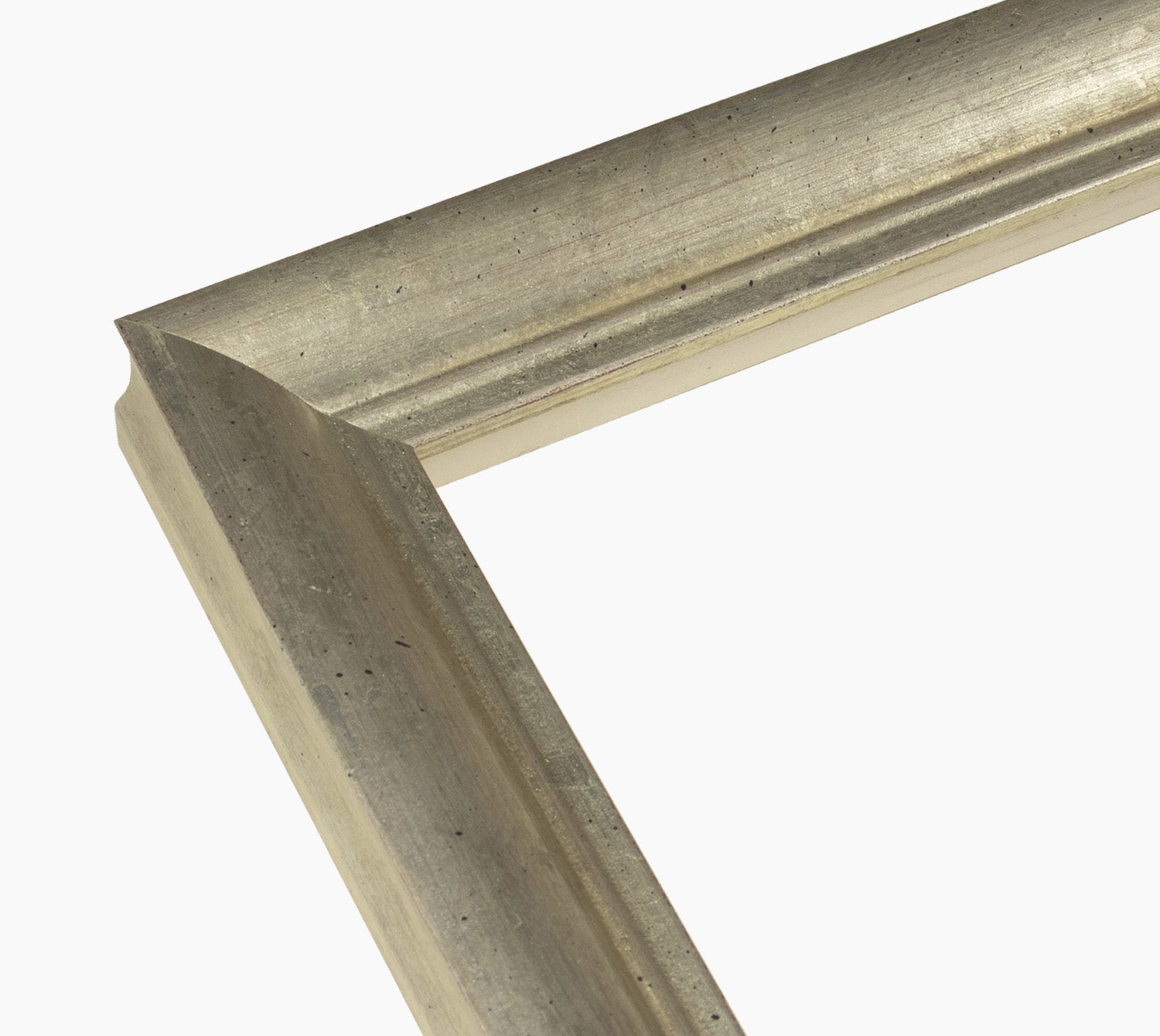 Aste per cornici in legno in foglia argento con profilo misura 45x45 mm  Art. 227.011 – Lombarda cornici s.n.c.