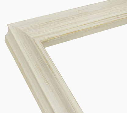 227.915 cadre en bois à fond ocre blanc mesure de profil 45x45 mm Lombarda cornici