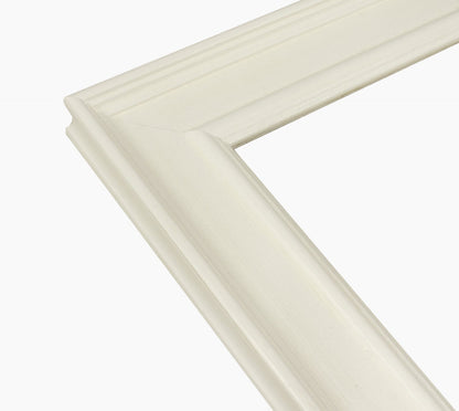 340.899 cadre en bois blanc avec de la cire mesure de profil 60x30 mm Lombarda cornici S.n.c.