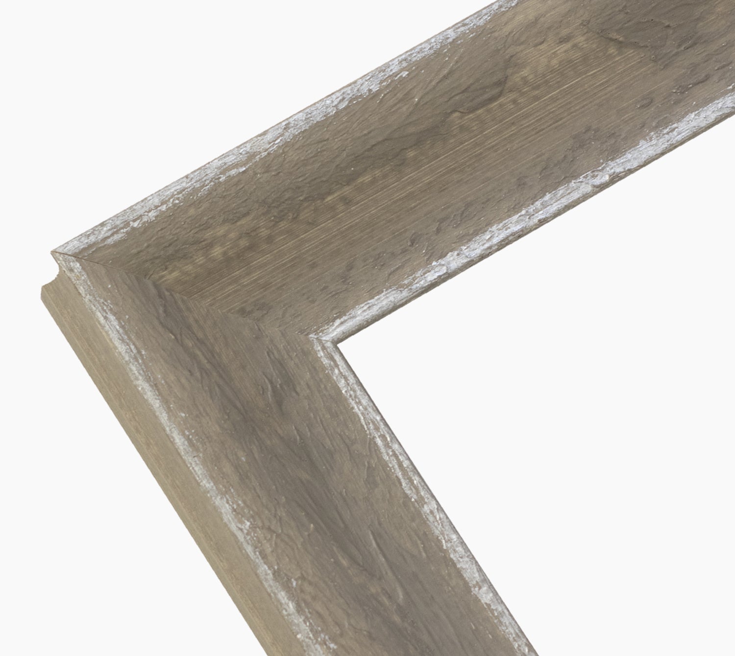 345.454 cadre en bois gris avec argent  mesure de profil 60x45 mm Lombarda cornici S.n.c.