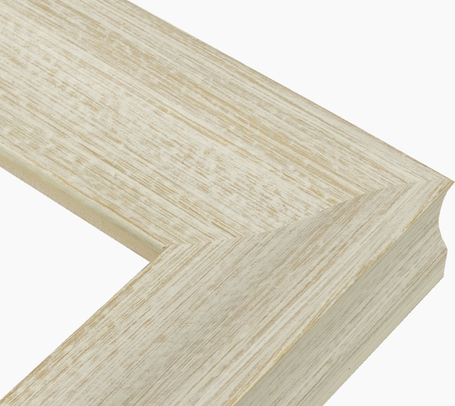 345.915 cadre en bois à fond ocre blanc mesure de profil 60x45 mm Lombarda cornici S.n.c.