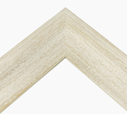 345.915 cadre en bois à fond ocre blanc mesure de profil 60x45 mm Lombarda cornici S.n.c.