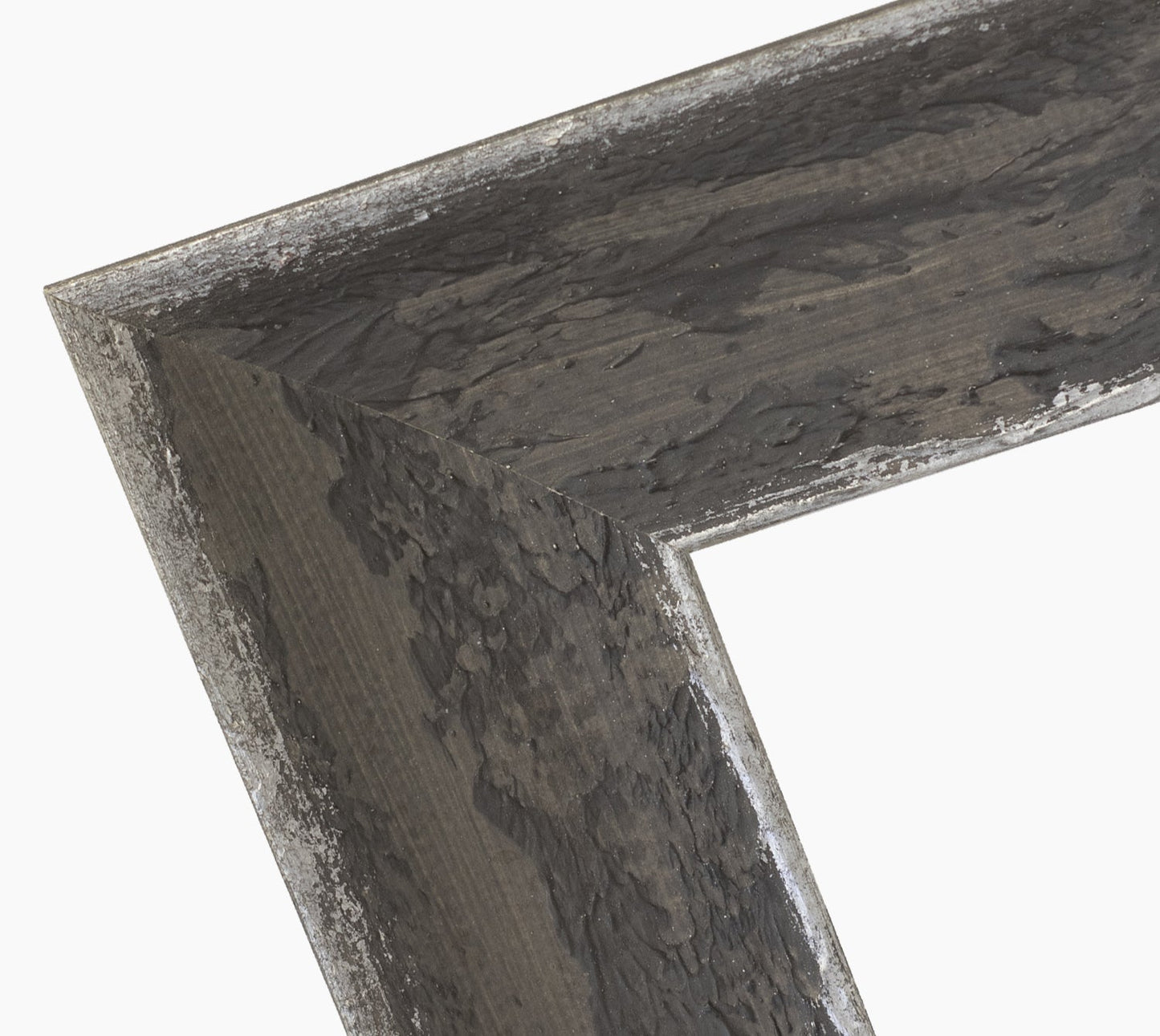 449.455 cadre en bois anthracite avec argent mesure de profil 100x50 mm Lombarda cornici S.n.c.