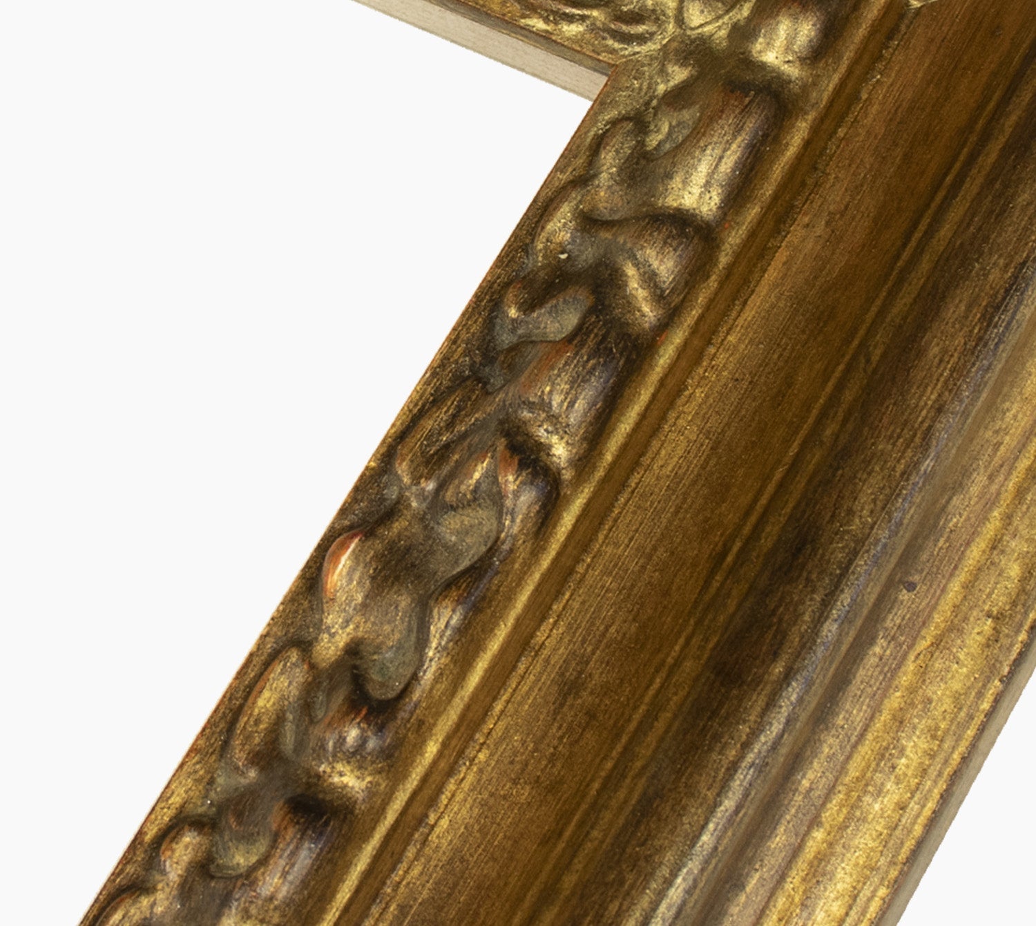 506.230 cadre en bois à la feuille d'or antique mesure de profil 80x40 mm Lombarda cornici S.n.c.