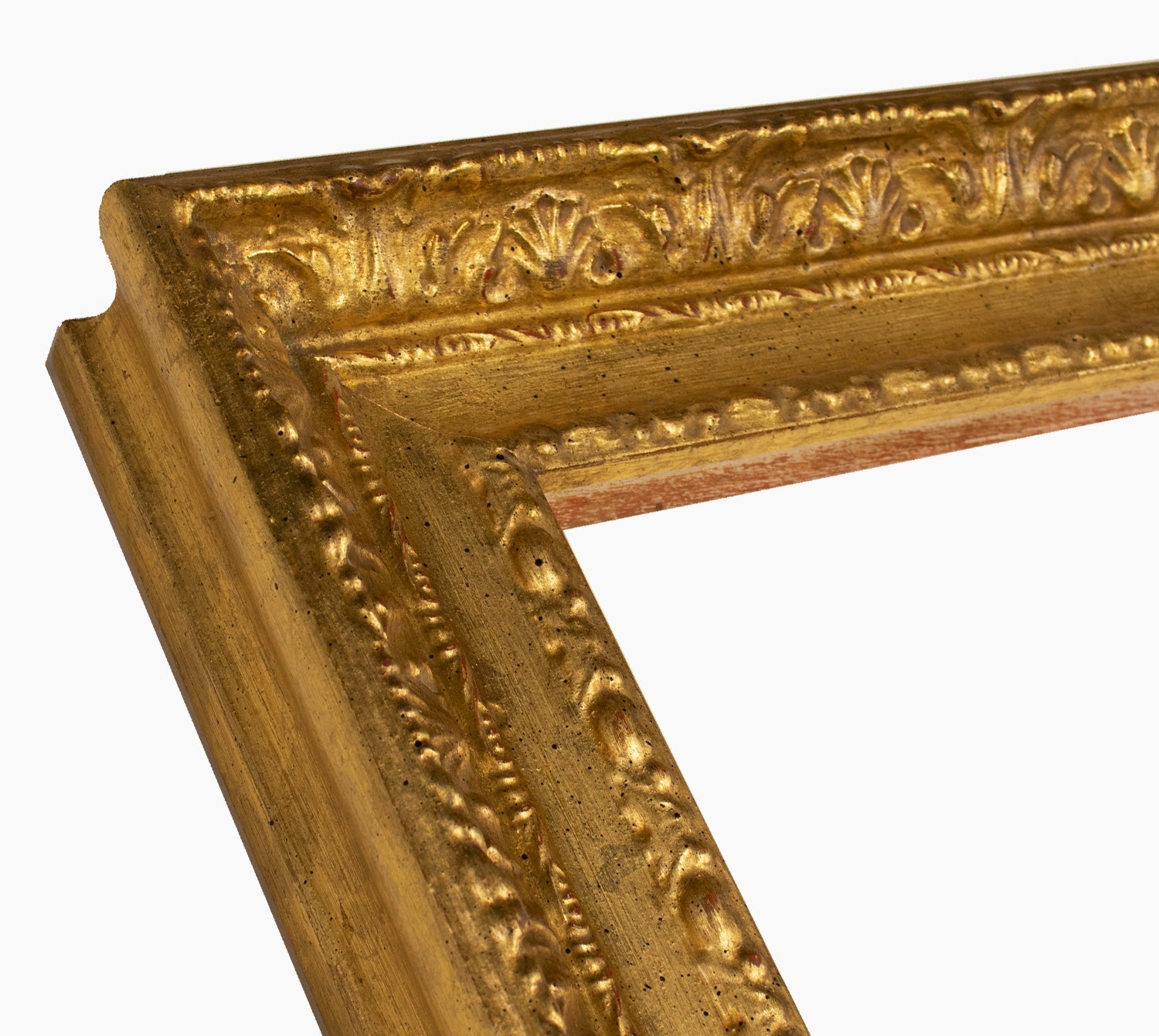 643.010 cadre en bois à la feuille d'or mesure de profil 65x55 mm Lombarda cornici S.n.c.